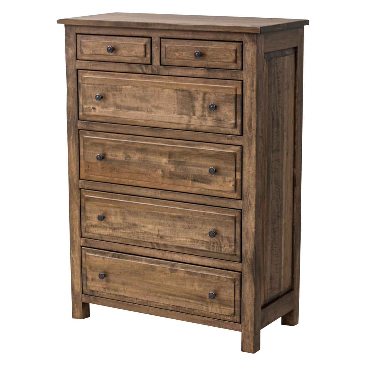Rustic Tan Drawers Savannah Rustic 6-Drawer Chest