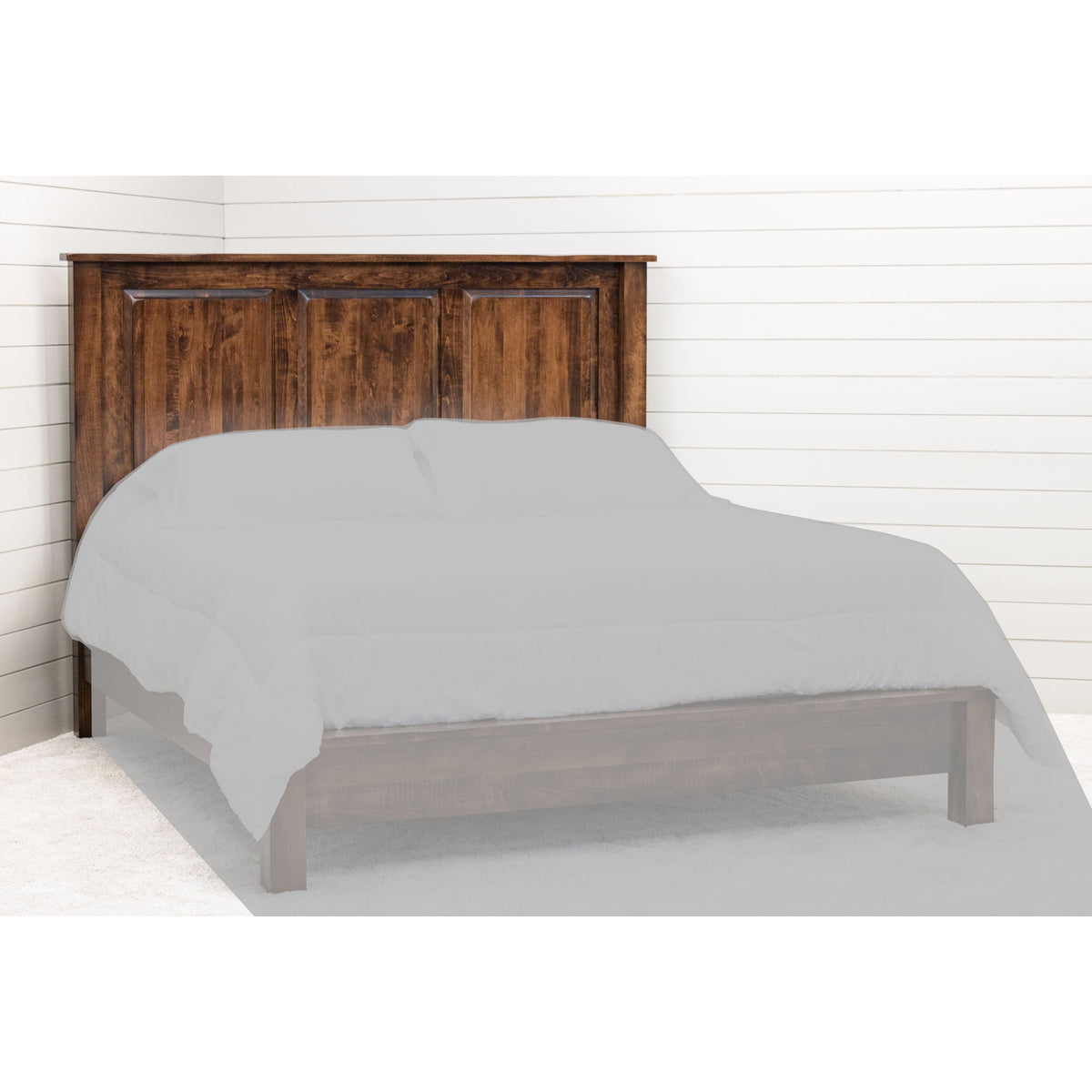 Savannah King Maple Wood Storage Platform Bed | ASB