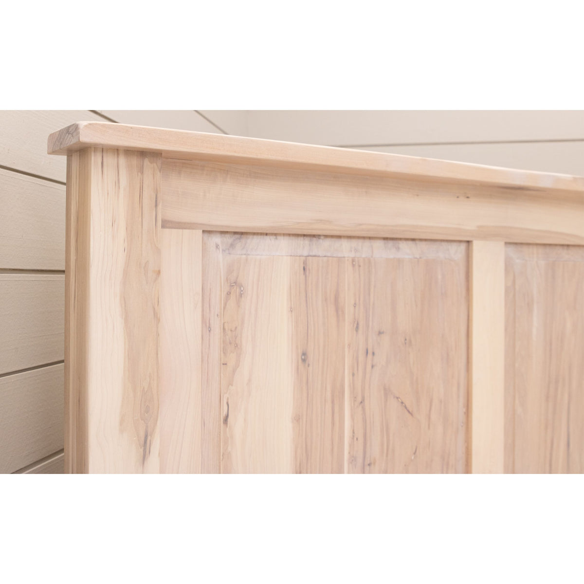 Savannah California King Hickory Wood Storage Platform Bed | SW