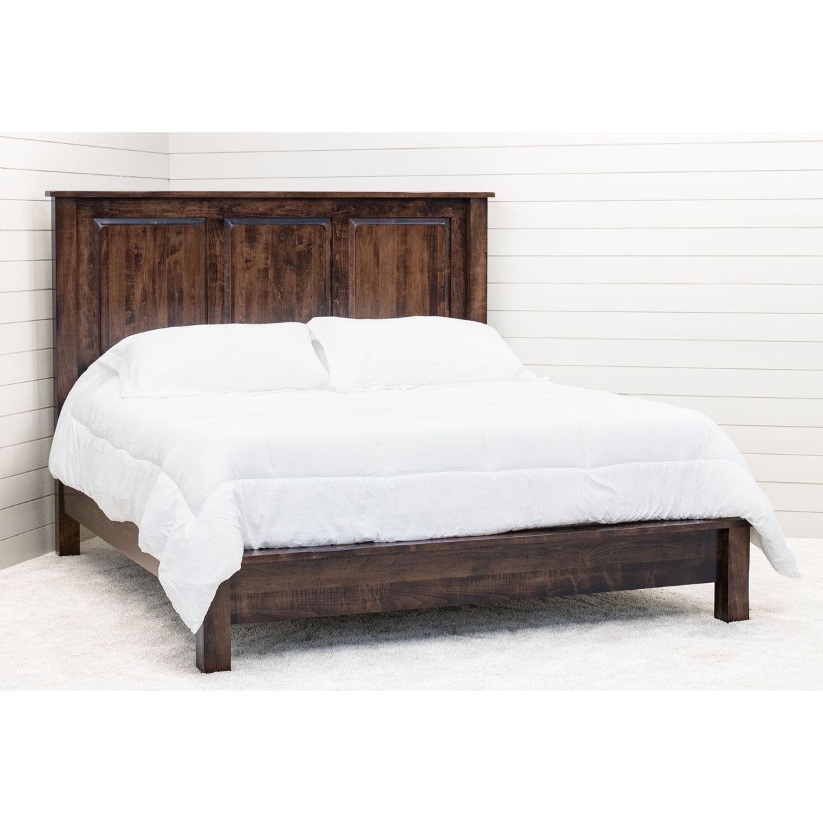 Savannah Full Maple Wood Storage Platform Bed | BV