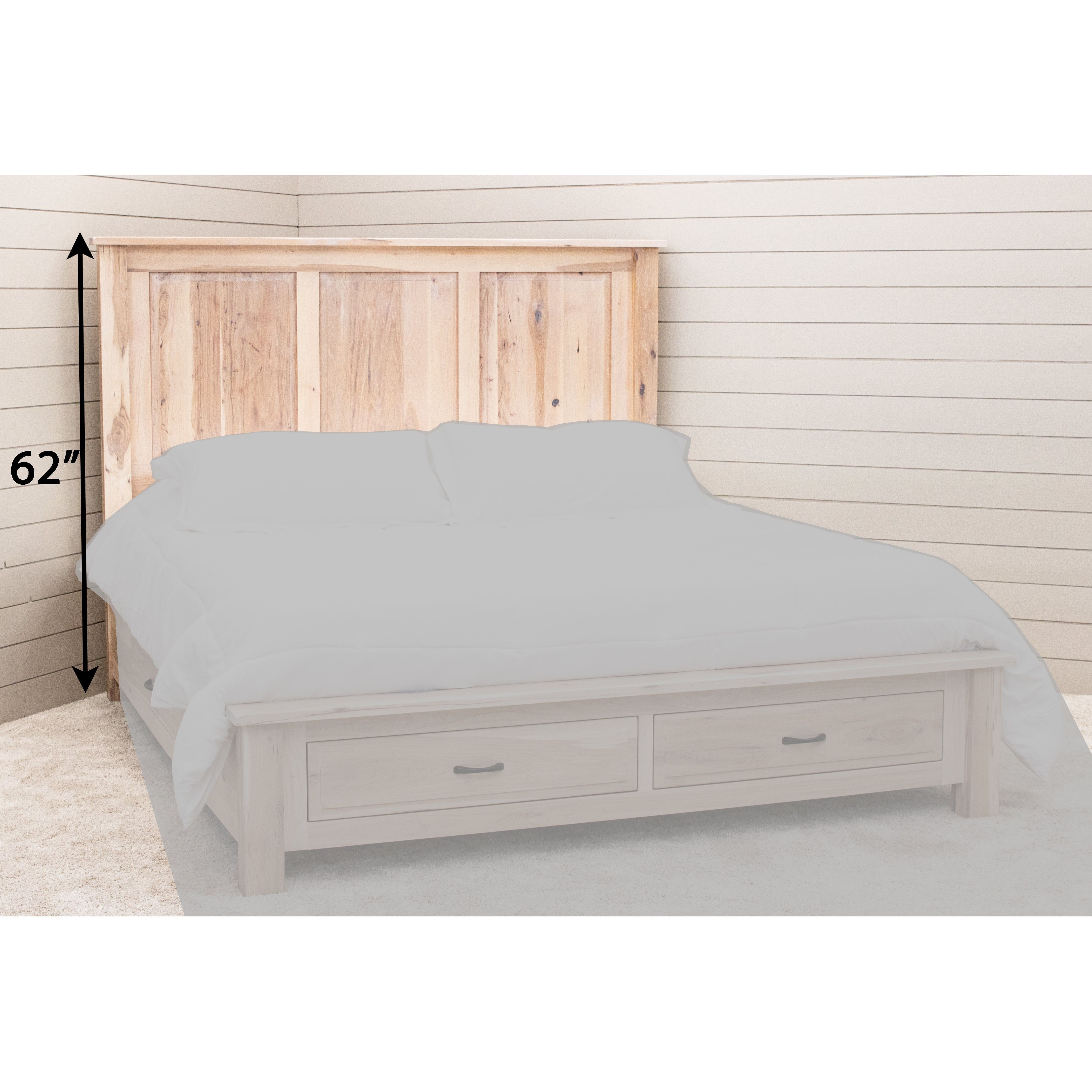 Savannah Rustic Solid Wood Headboard Only