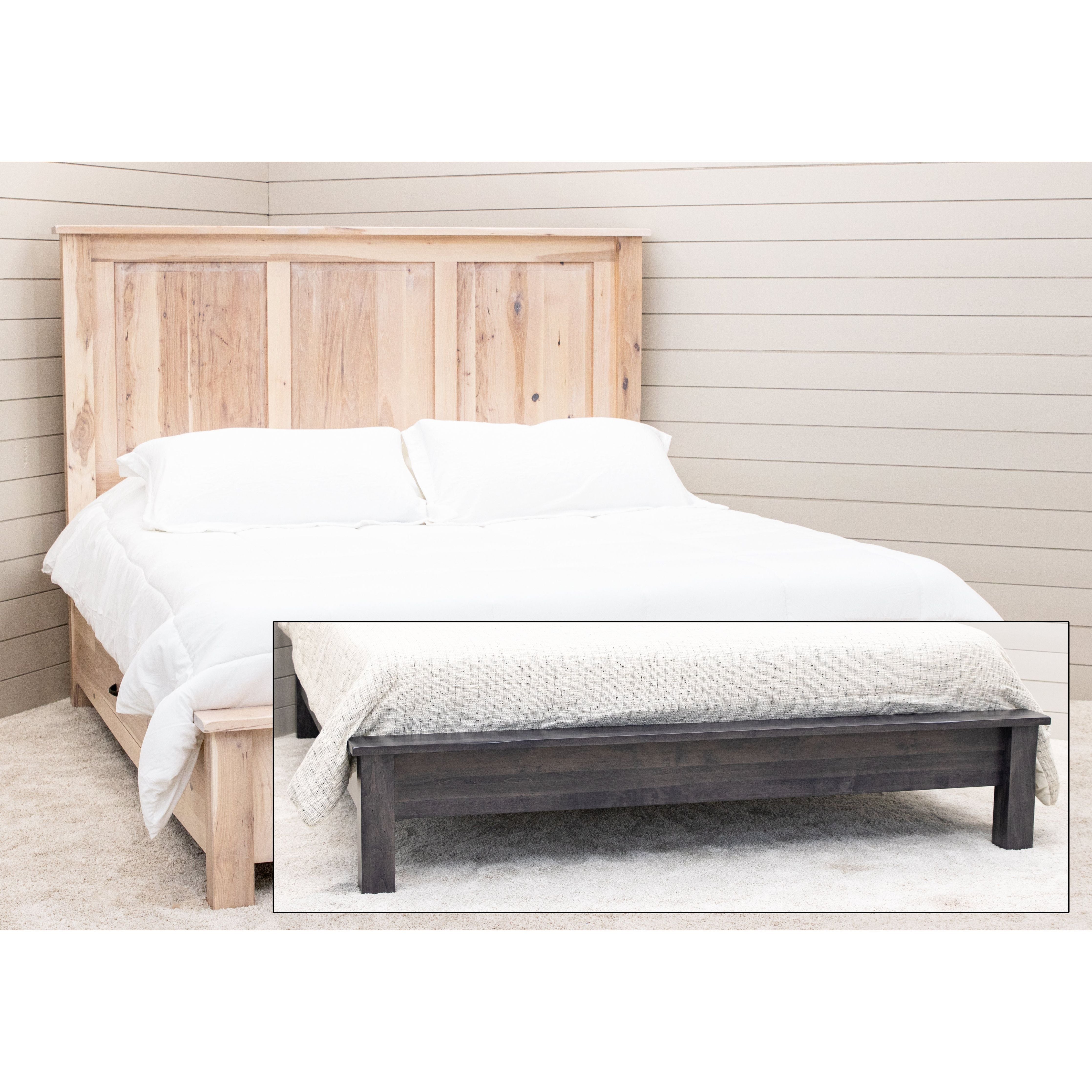 Savannah Rustic Storage Platform Bed