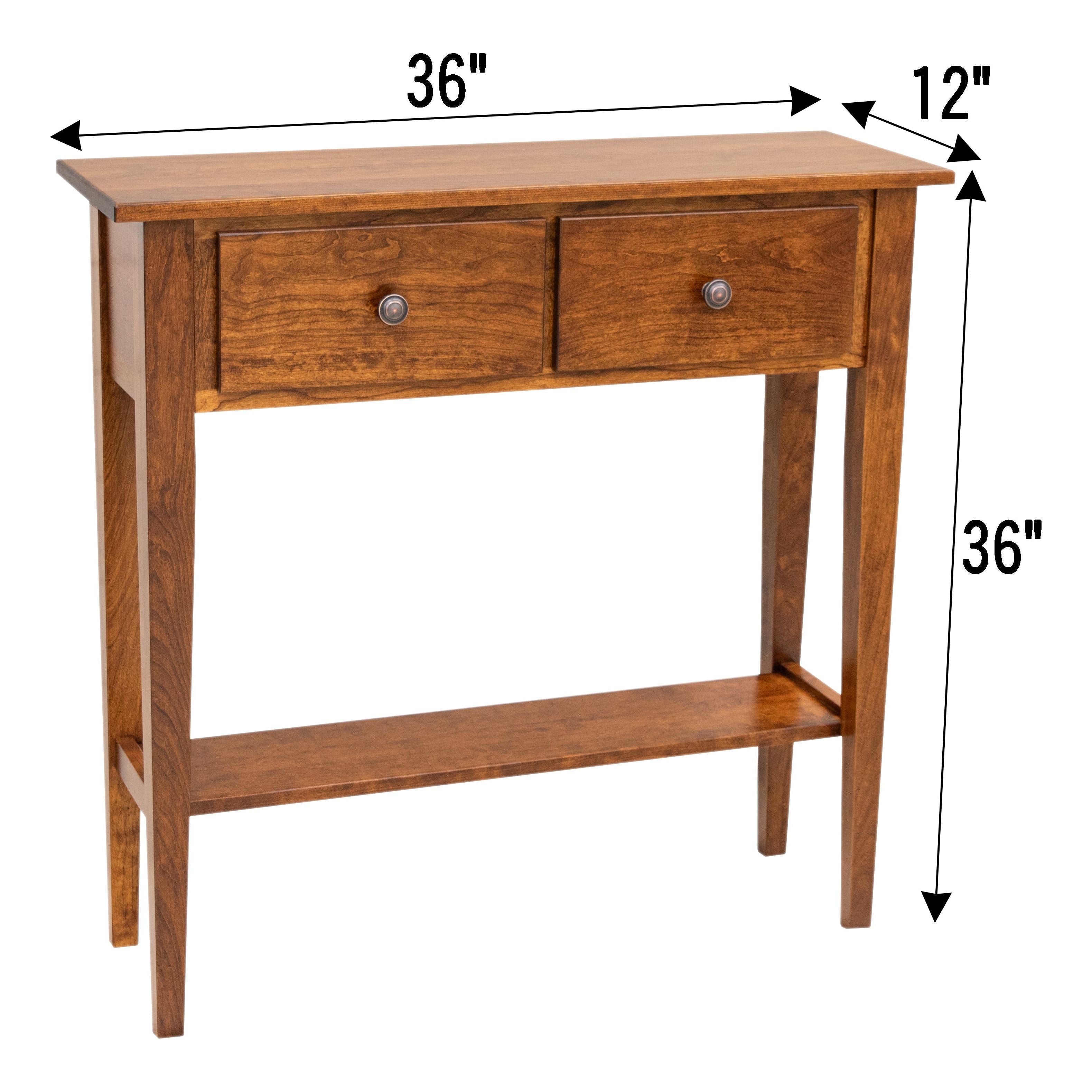 Shaker Hall Table