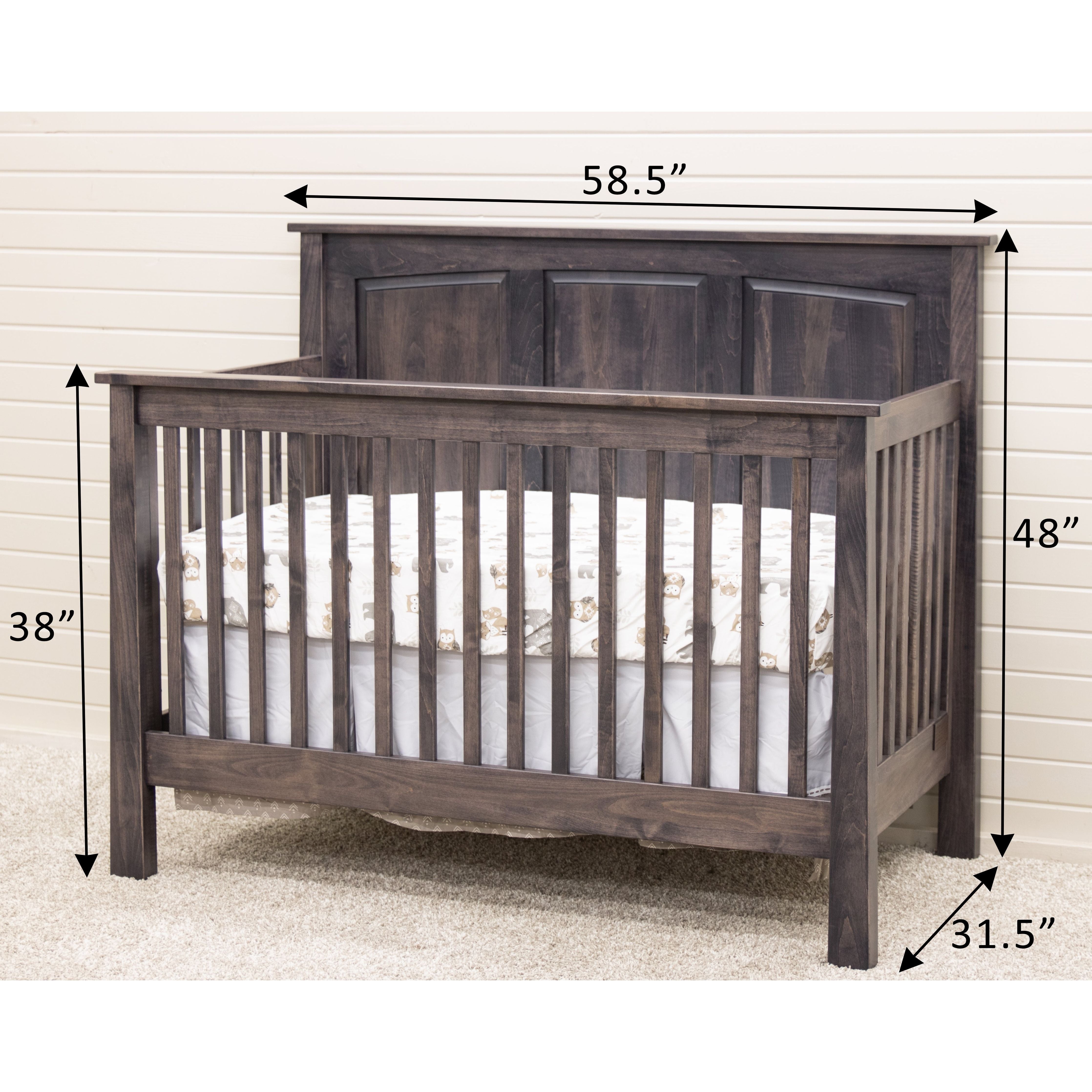 Shaker Panel Convertible Crib