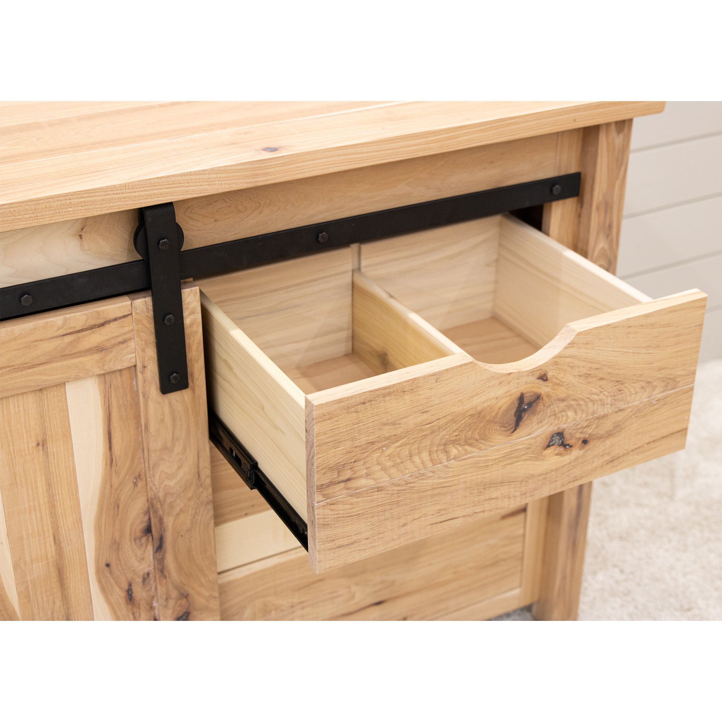 Arcadia 48" Sliding Barn Door Post TV Console