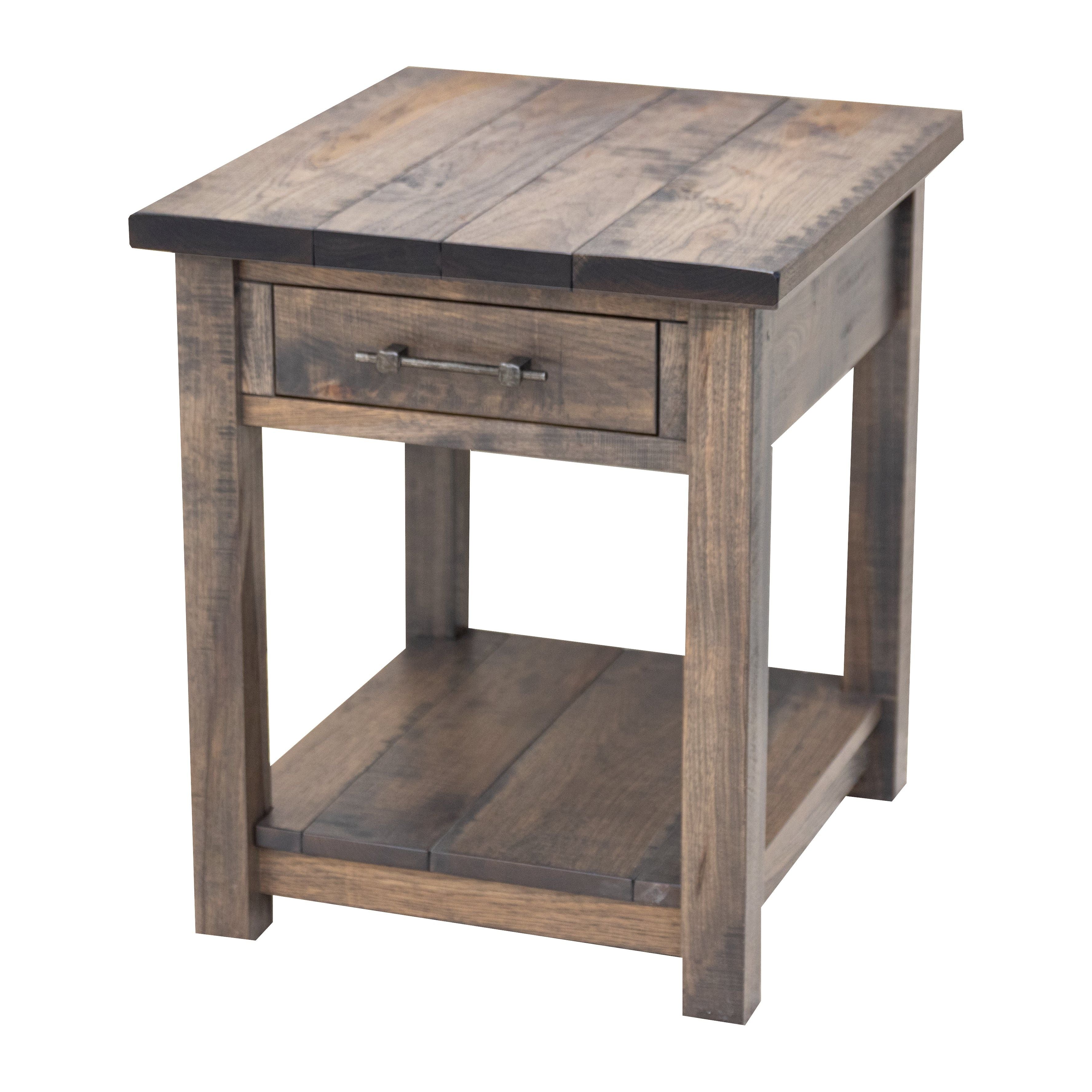 Arcadia Large Square Open End Table