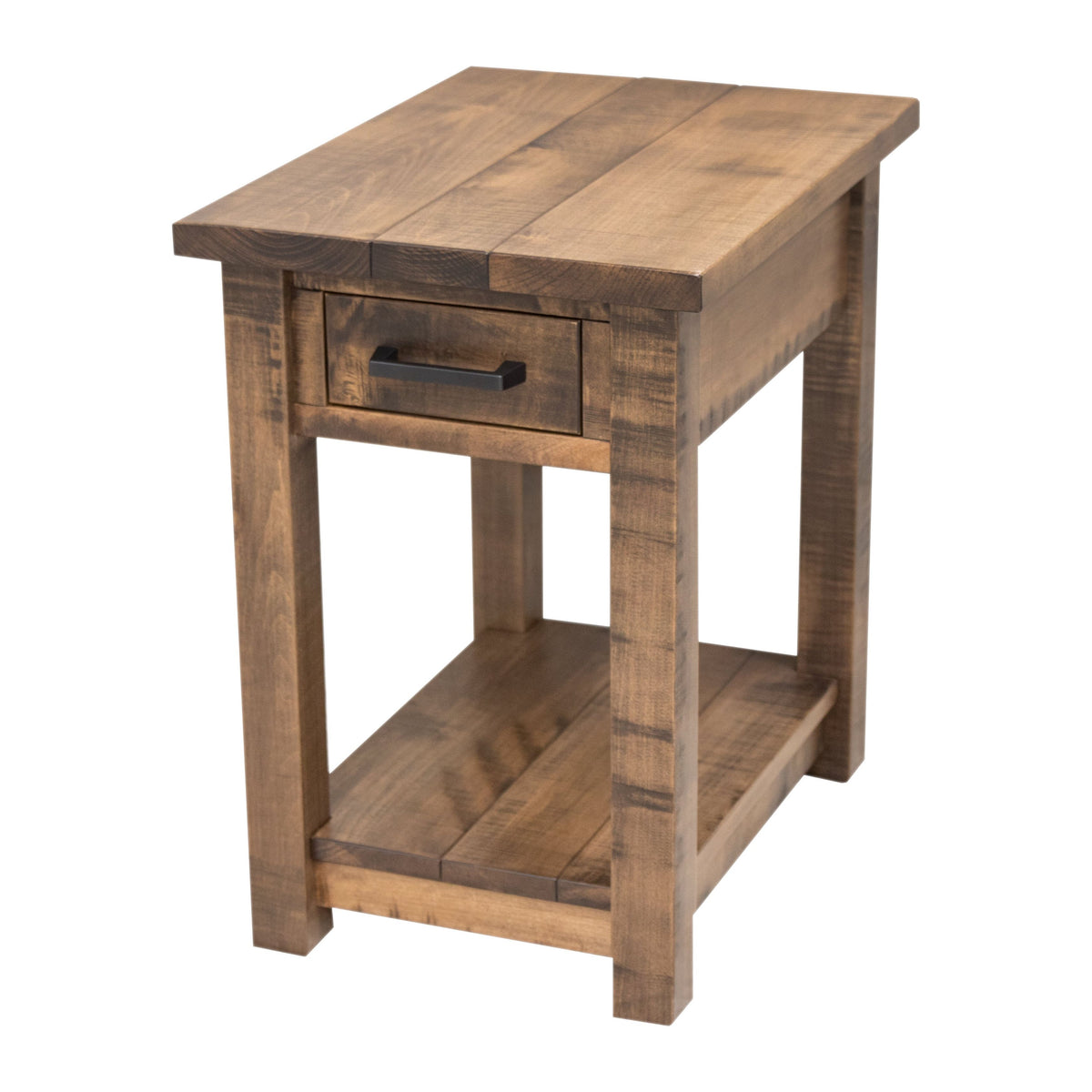 Arcadia Solid Maple Wood Rectangle Open End Table