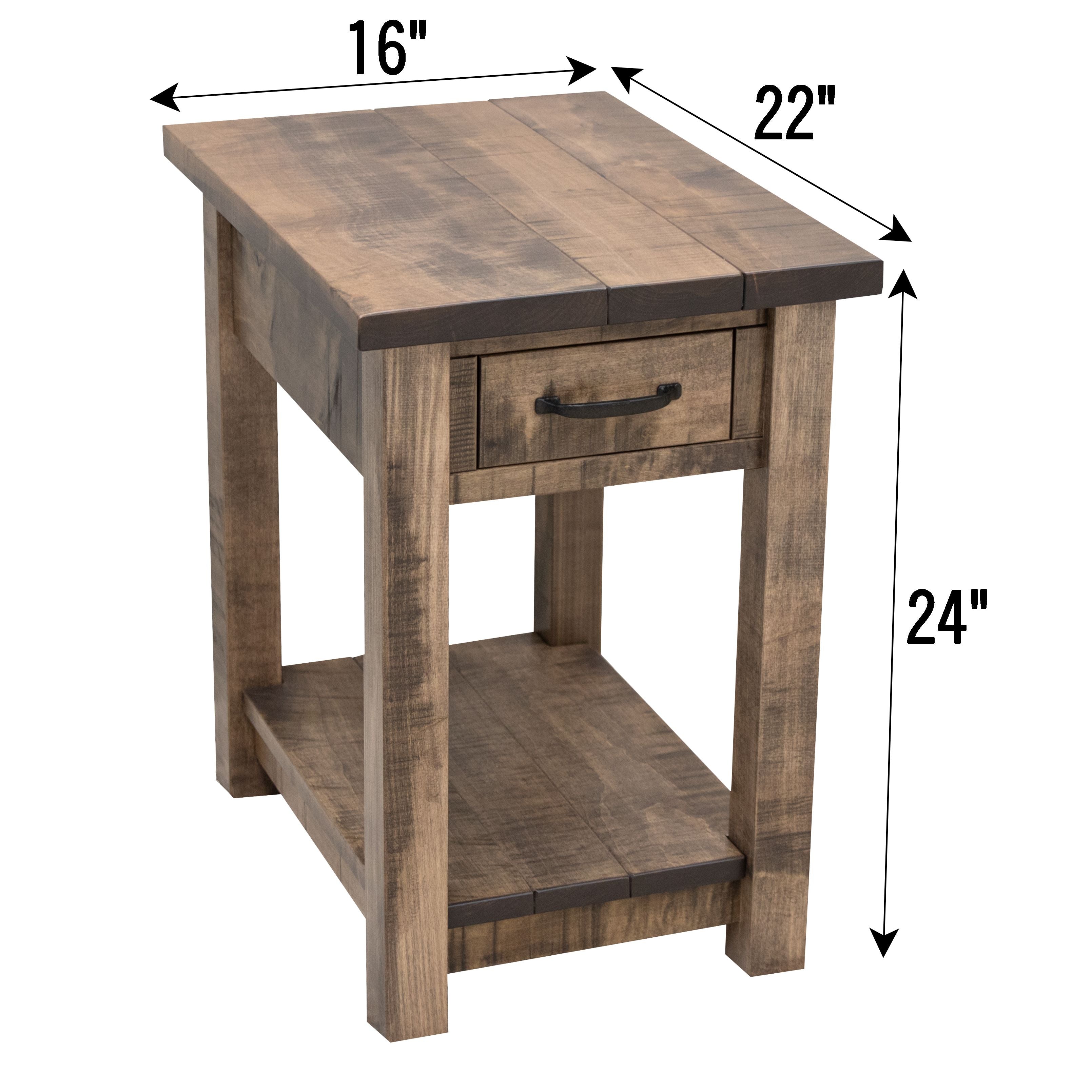 Arcadia Small Rectangle Open End Table