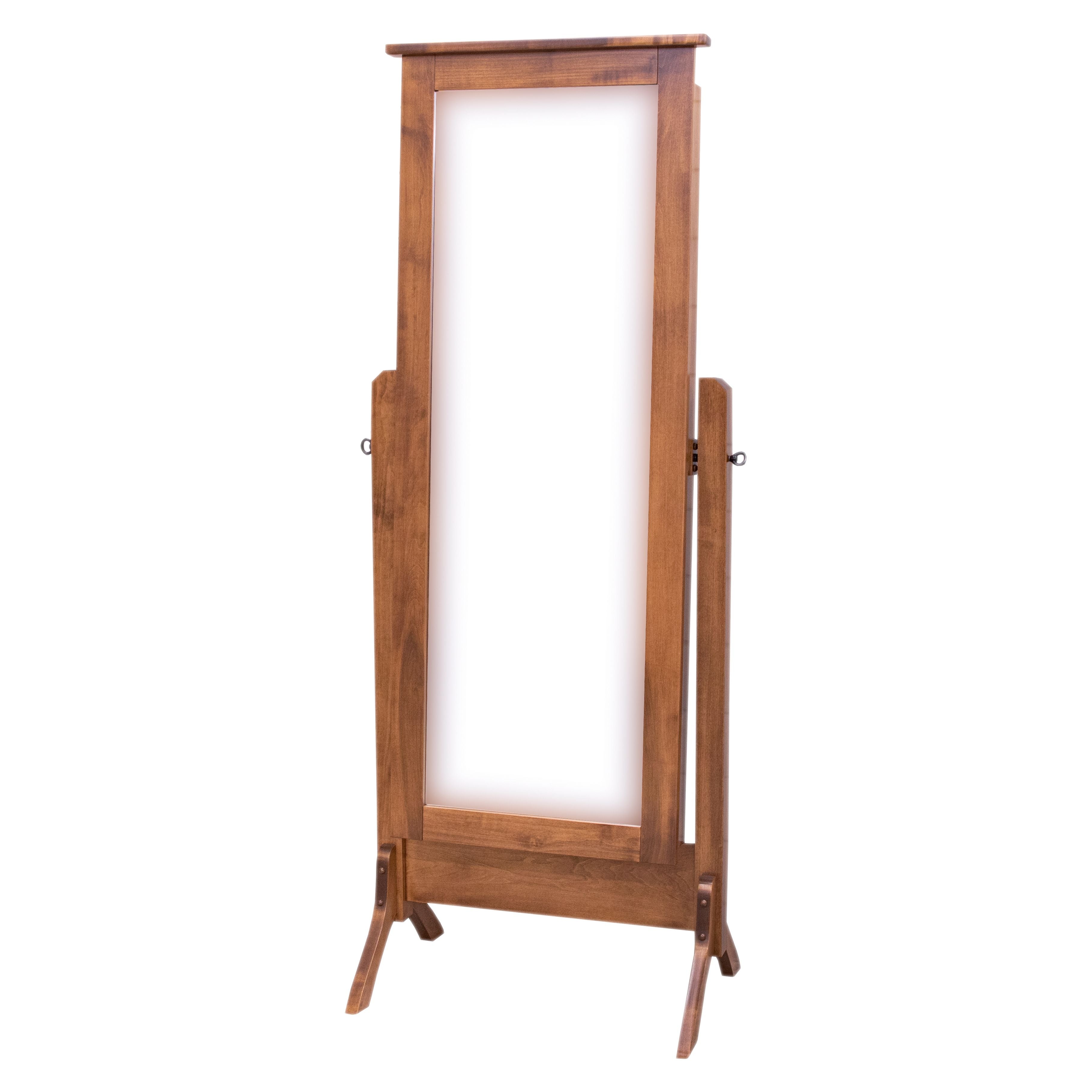 Shaker Sliding Jewelry Cheval Mirror