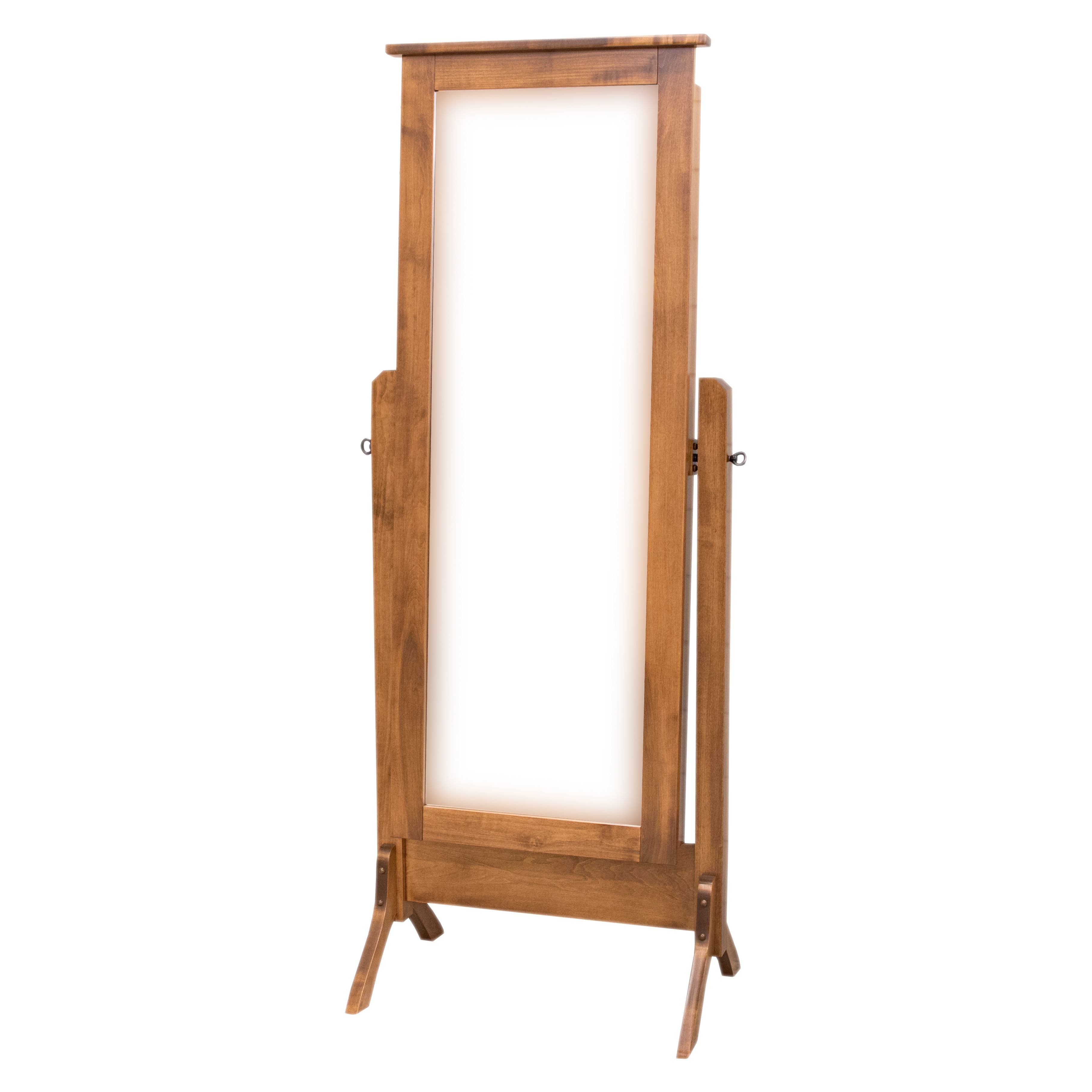 Shaker Sliding Jewelry Cheval Mirror