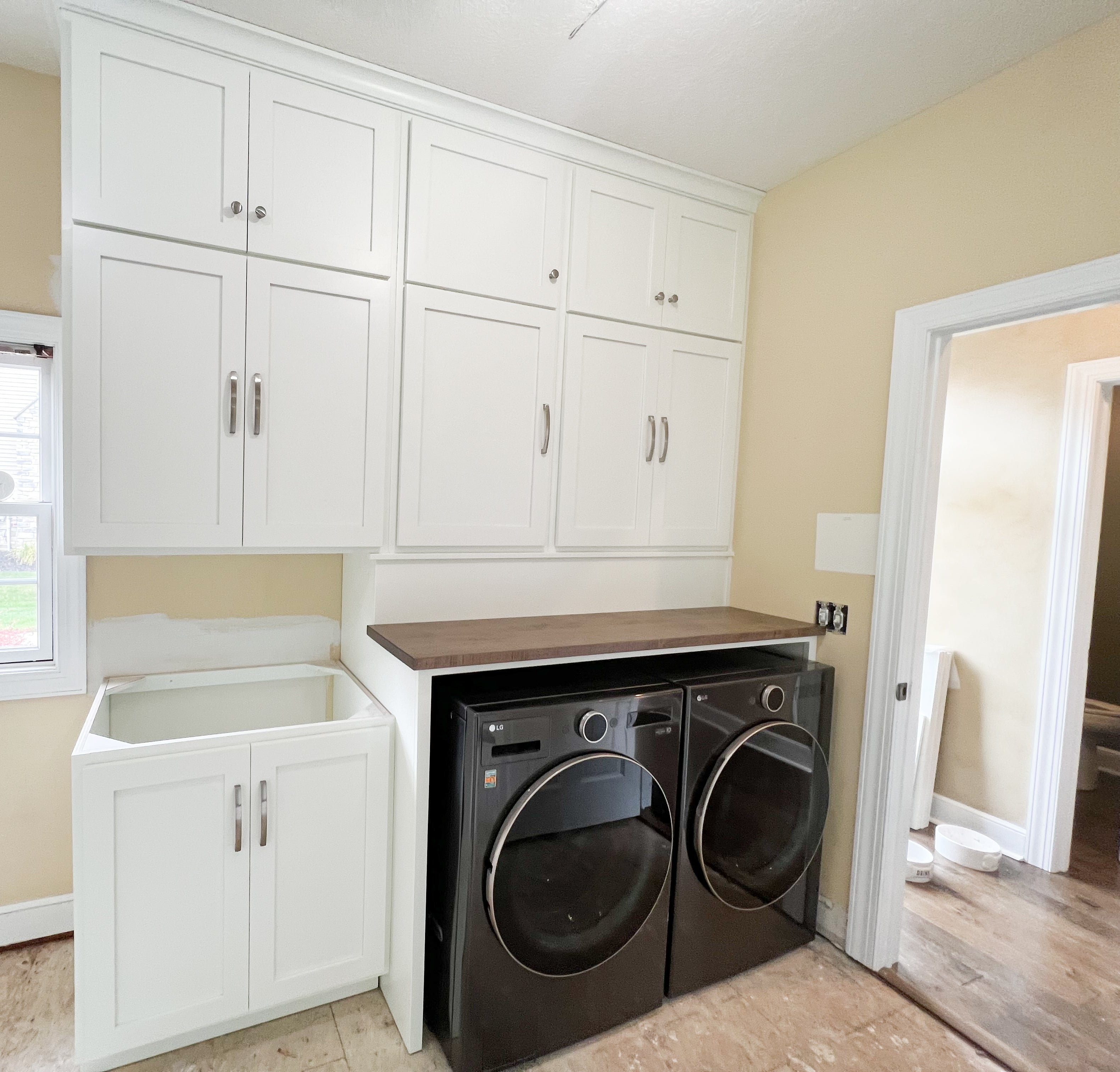 Custom Laundry Cabinets