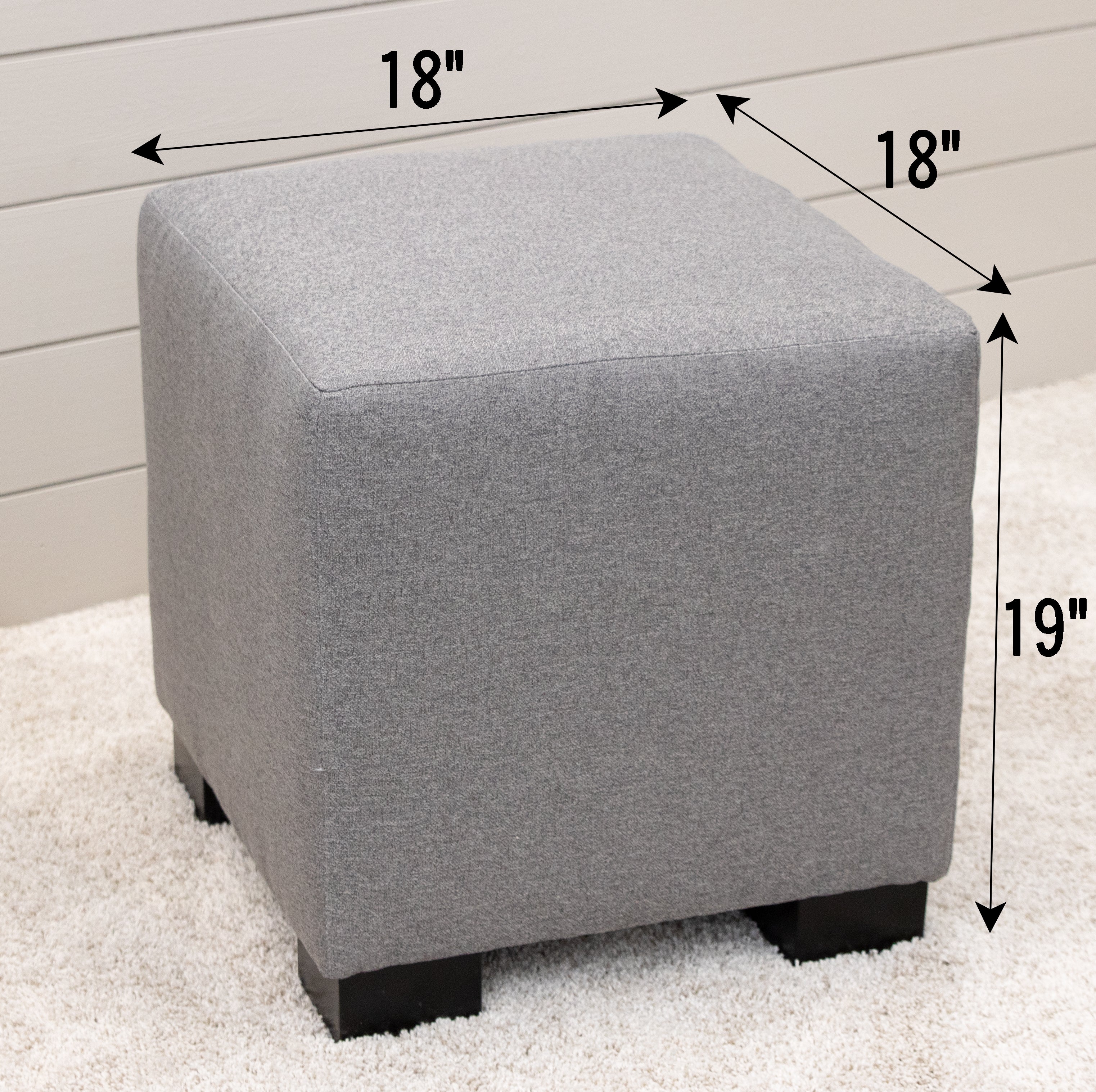 Westbrook 18" Cube Ottoman