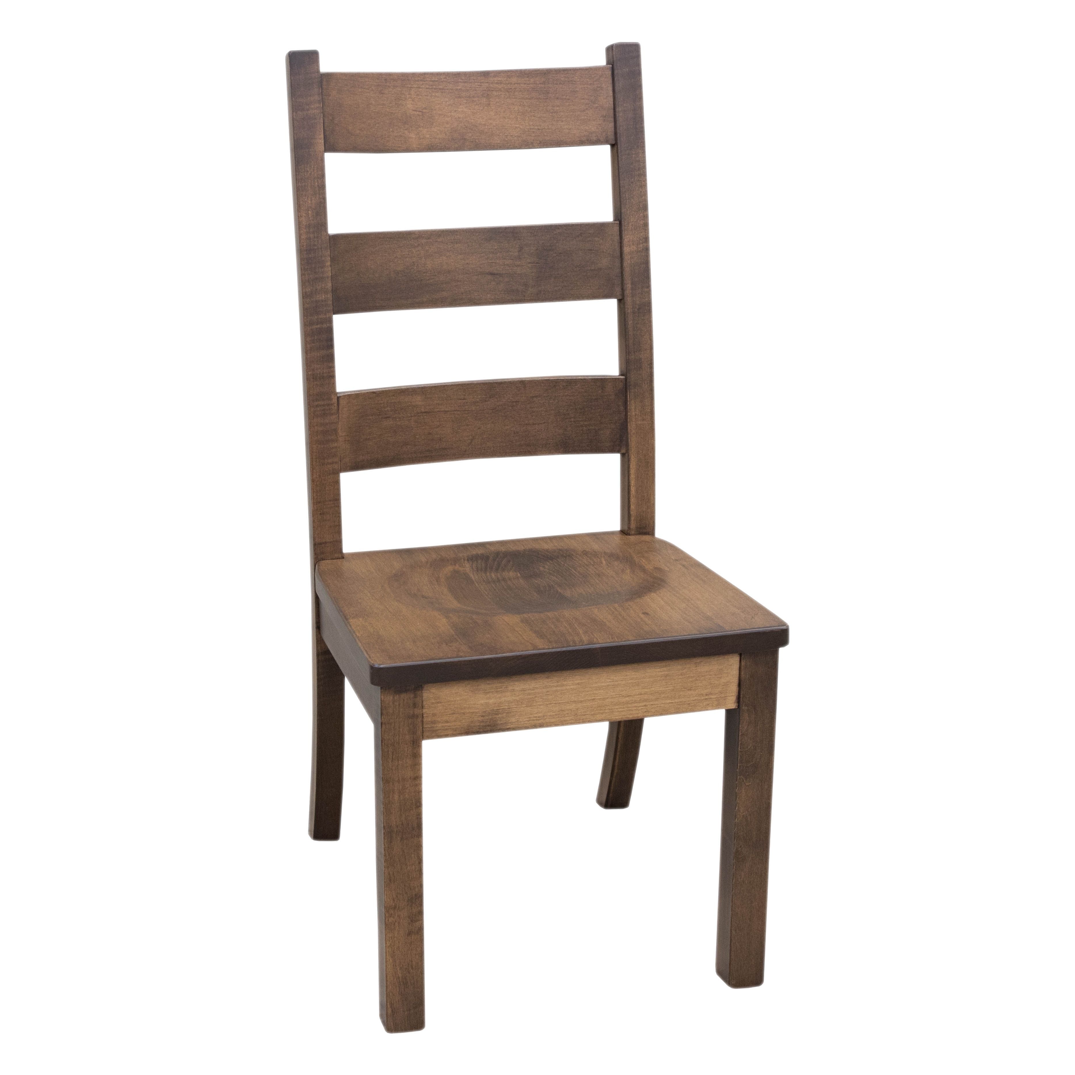 Western High Back Maple Wood Side Dining Chair | CO