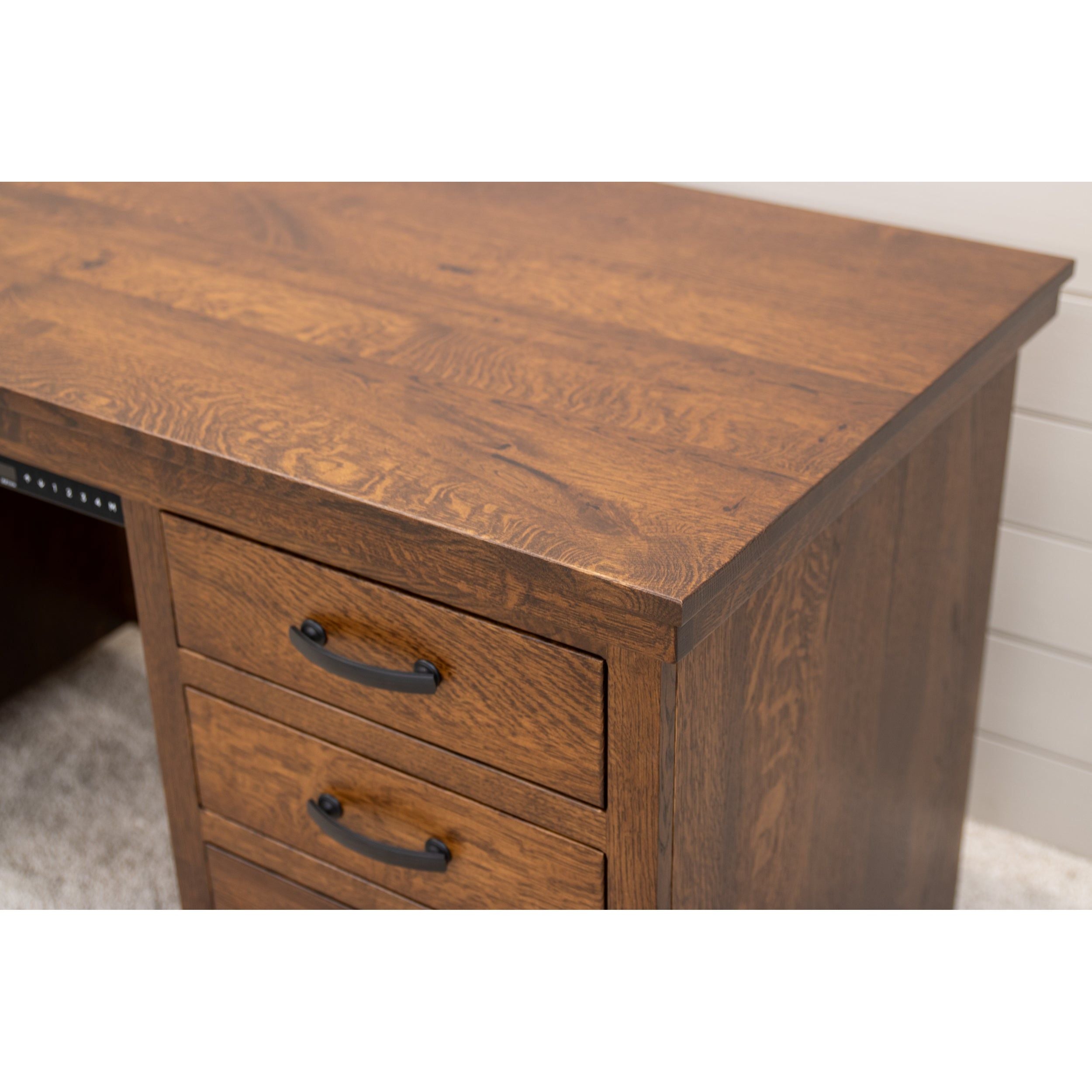Weston Adjustable Standing Desk with Drawers