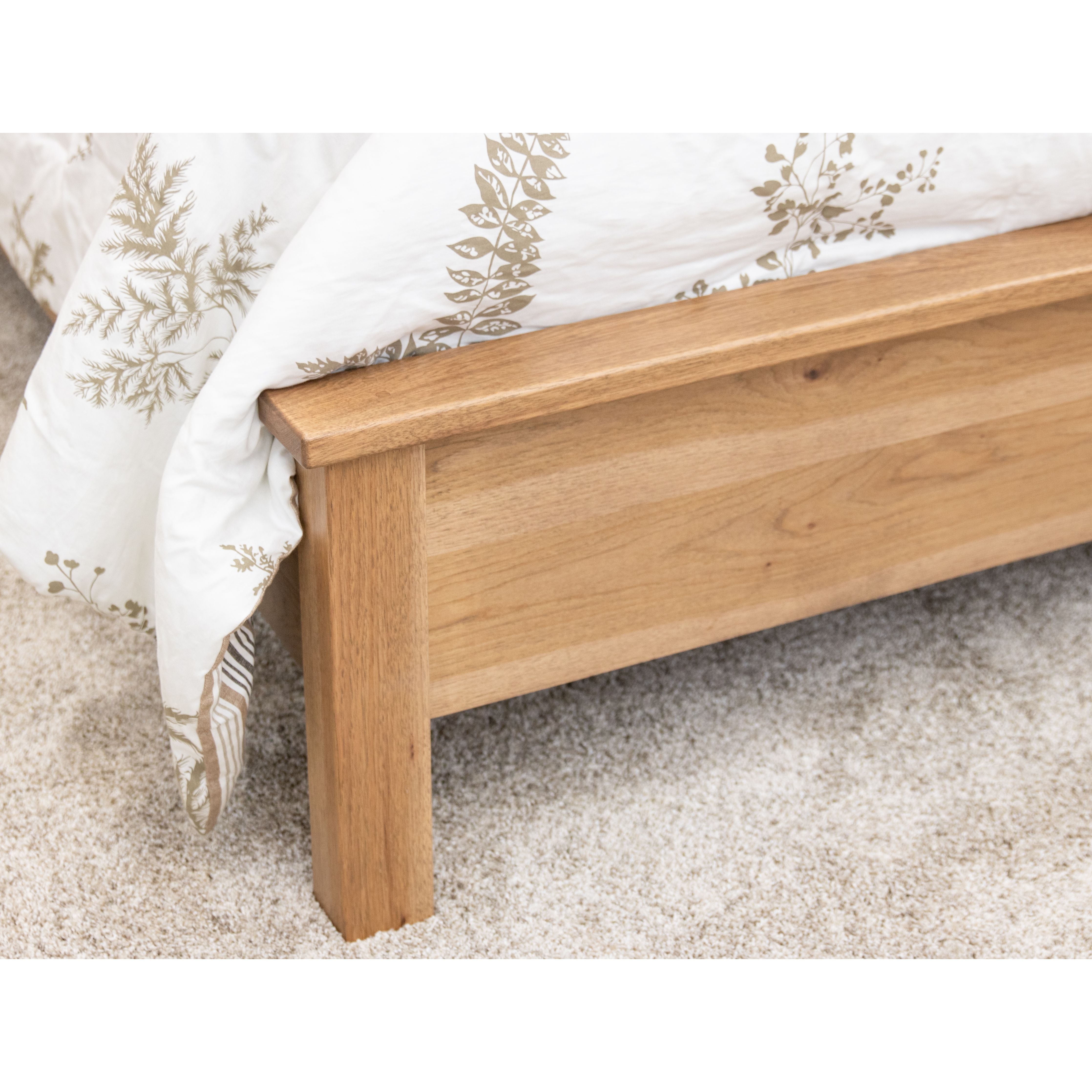 Weston Wood Panel Bed