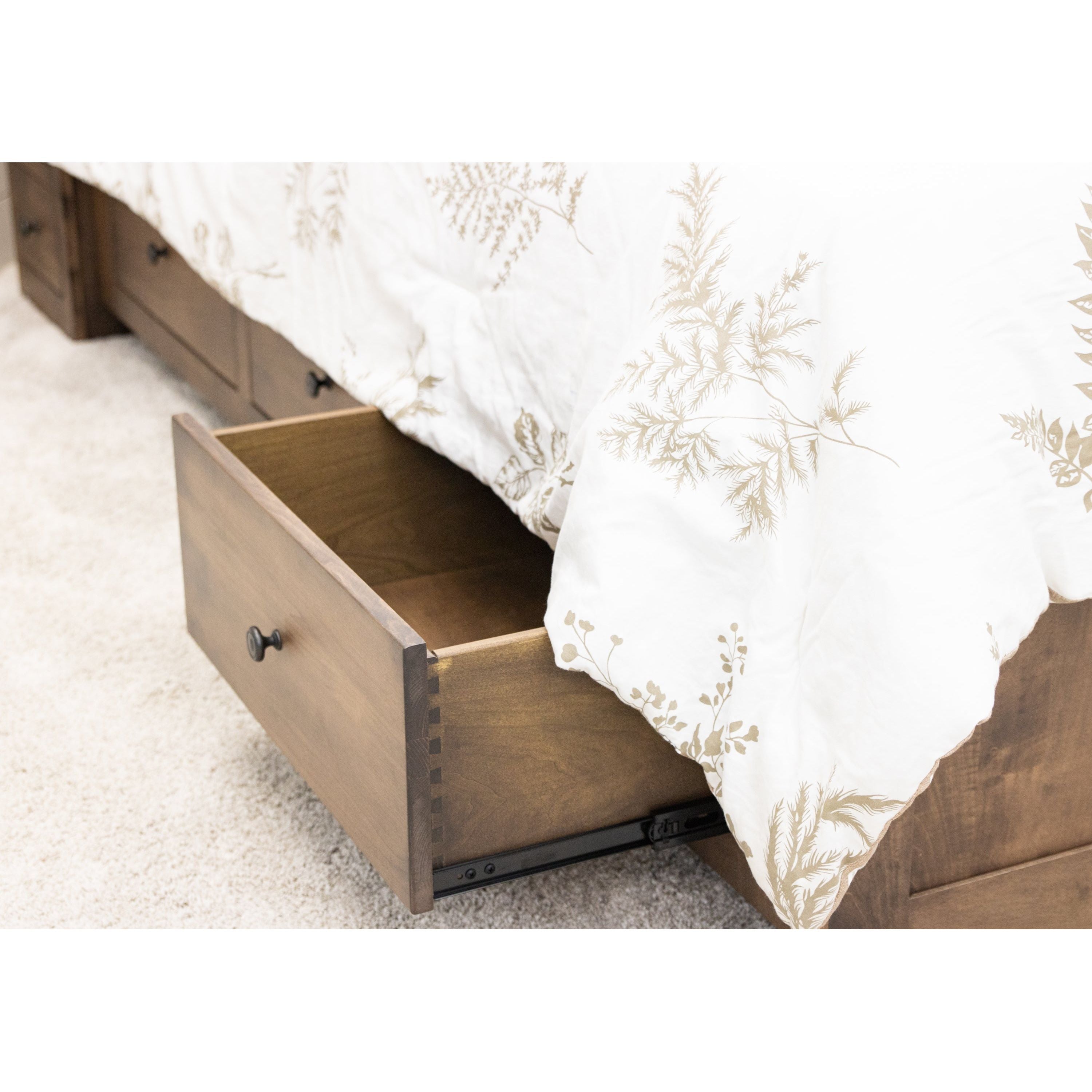 Weston Storage Headboard & Platform Drawer Bed