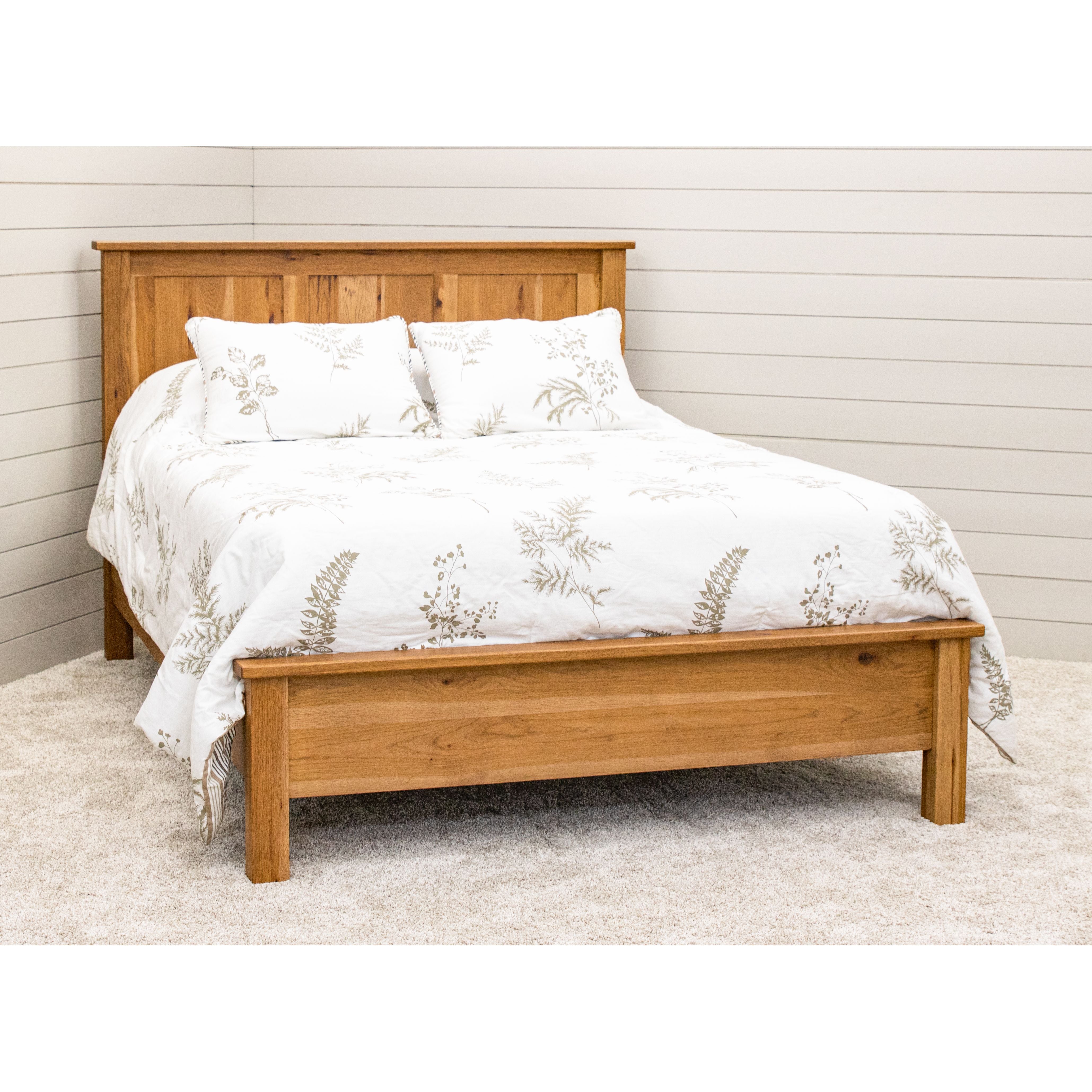 Weston Wood Panel Bed
