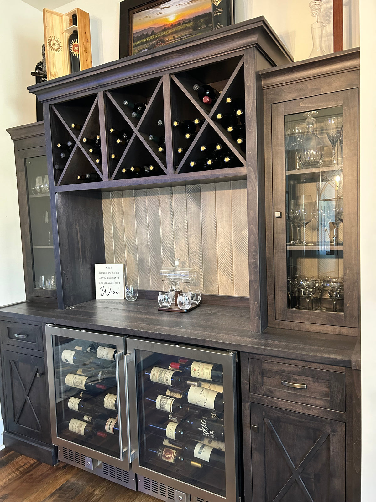 Ohio's Best Built-In Wine Cabinet | Custom Wine Cellar