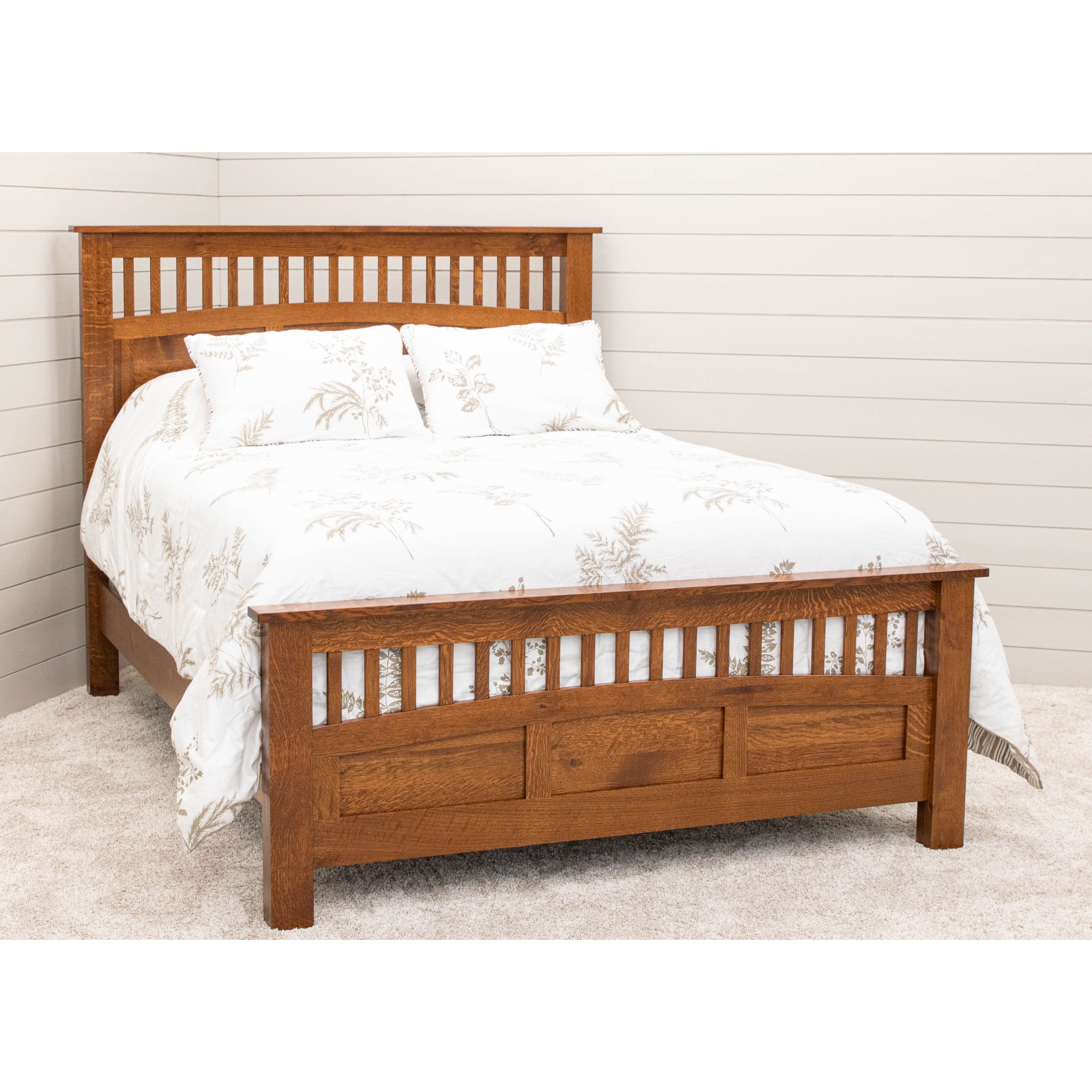 Craftsman Mission Storage Platform Bed