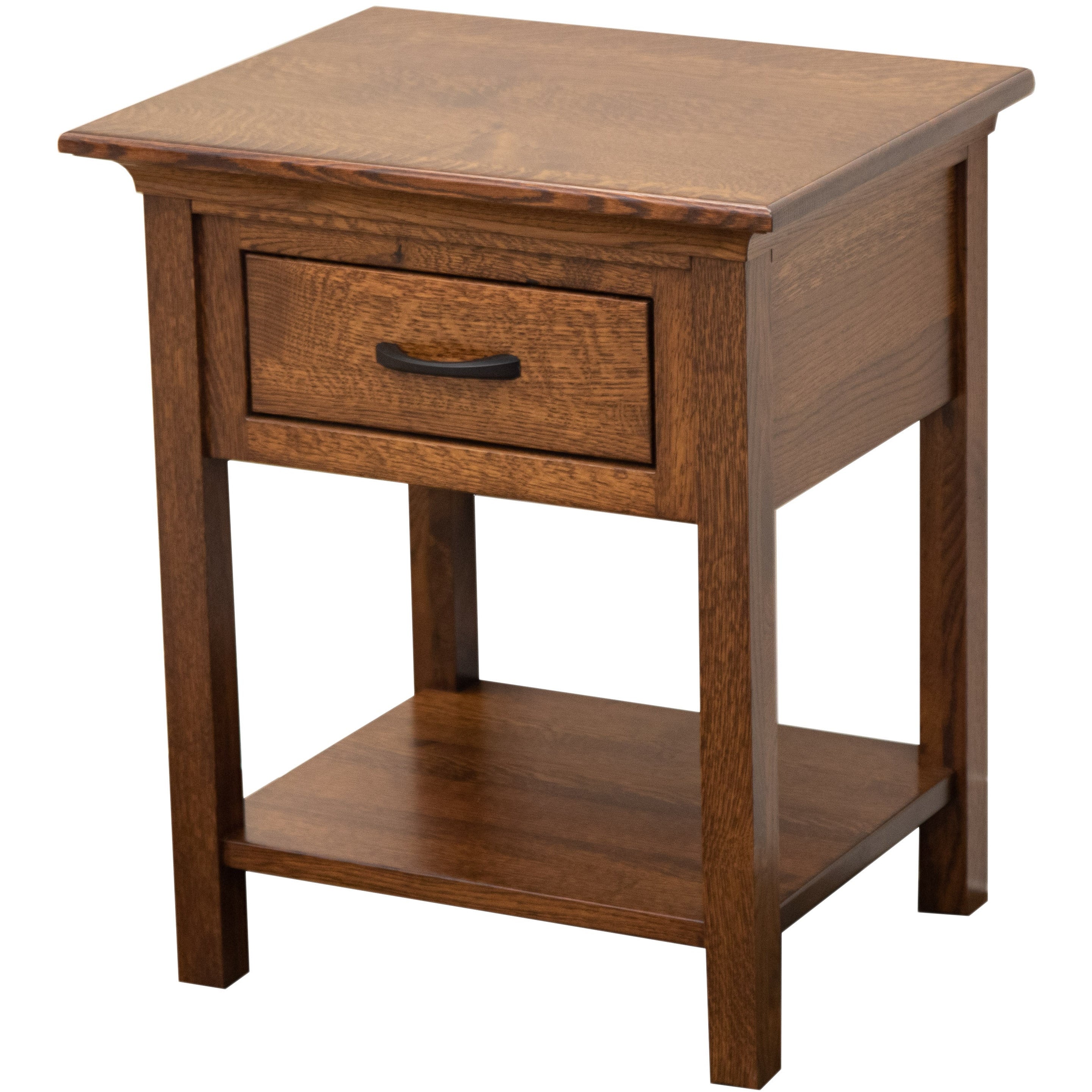 Midwest Log Furniture Nightstand from DutchCrafters Amish Furniture