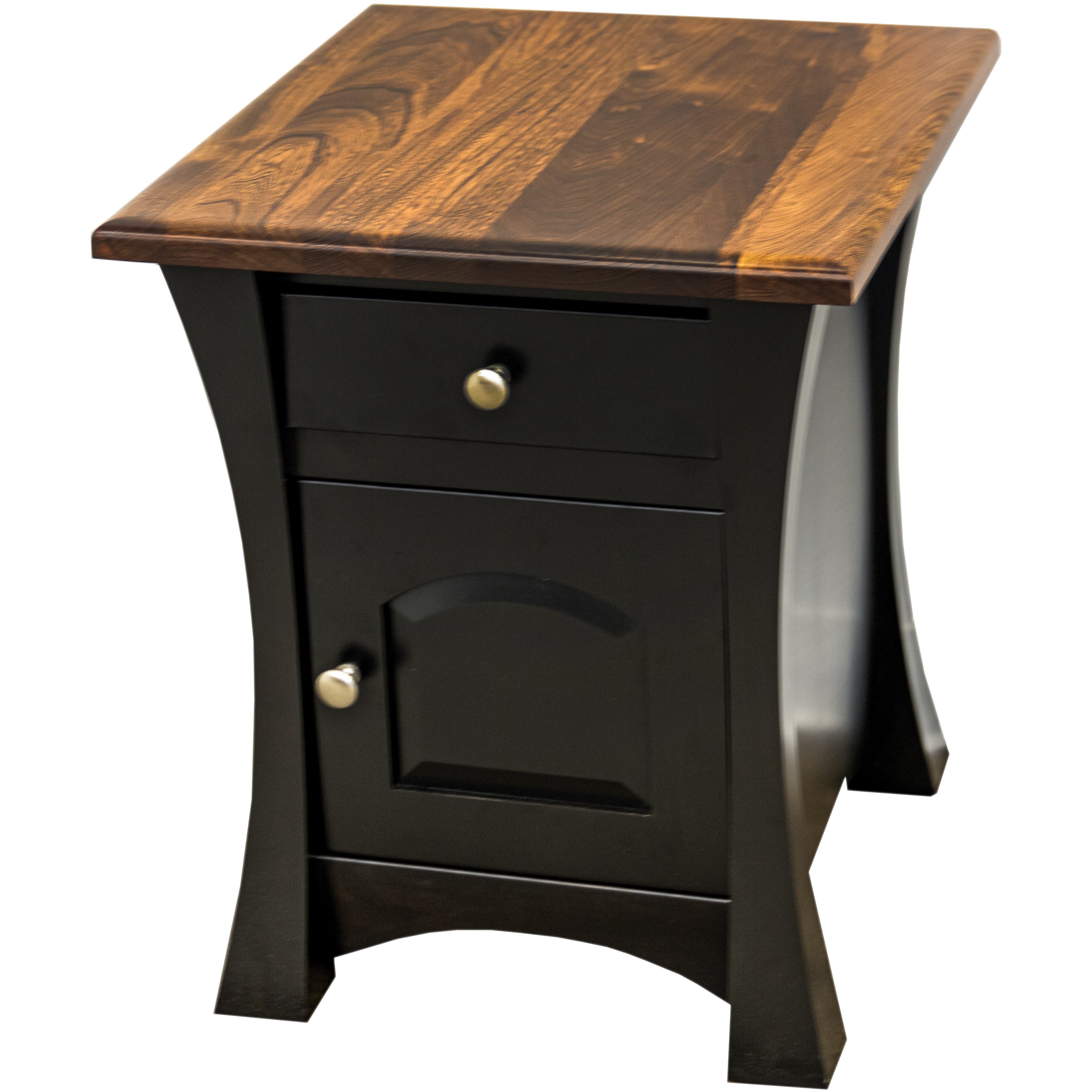 Brooklyn Large Square Enclosed End Table