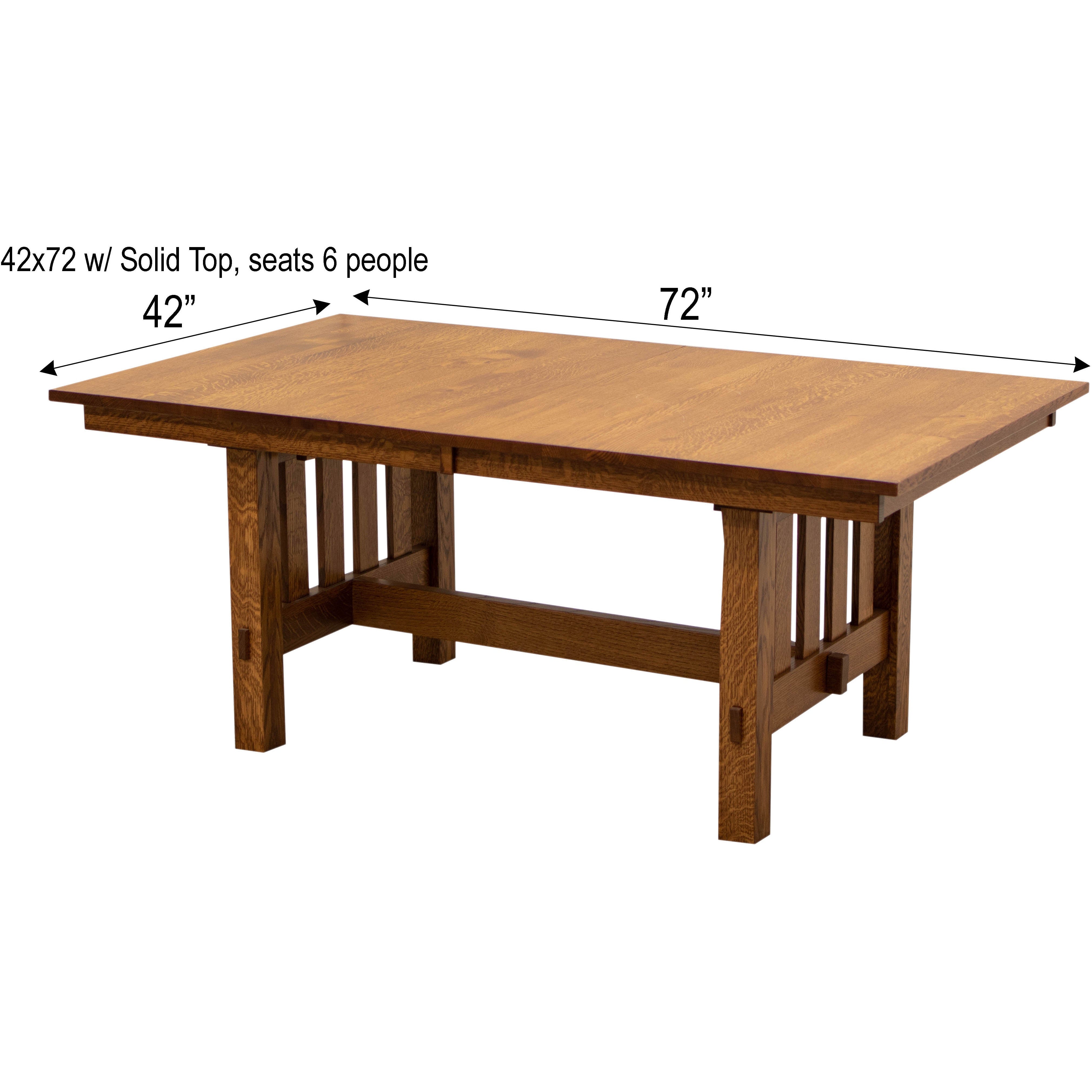 Heavy Mission Extending Dining Table
