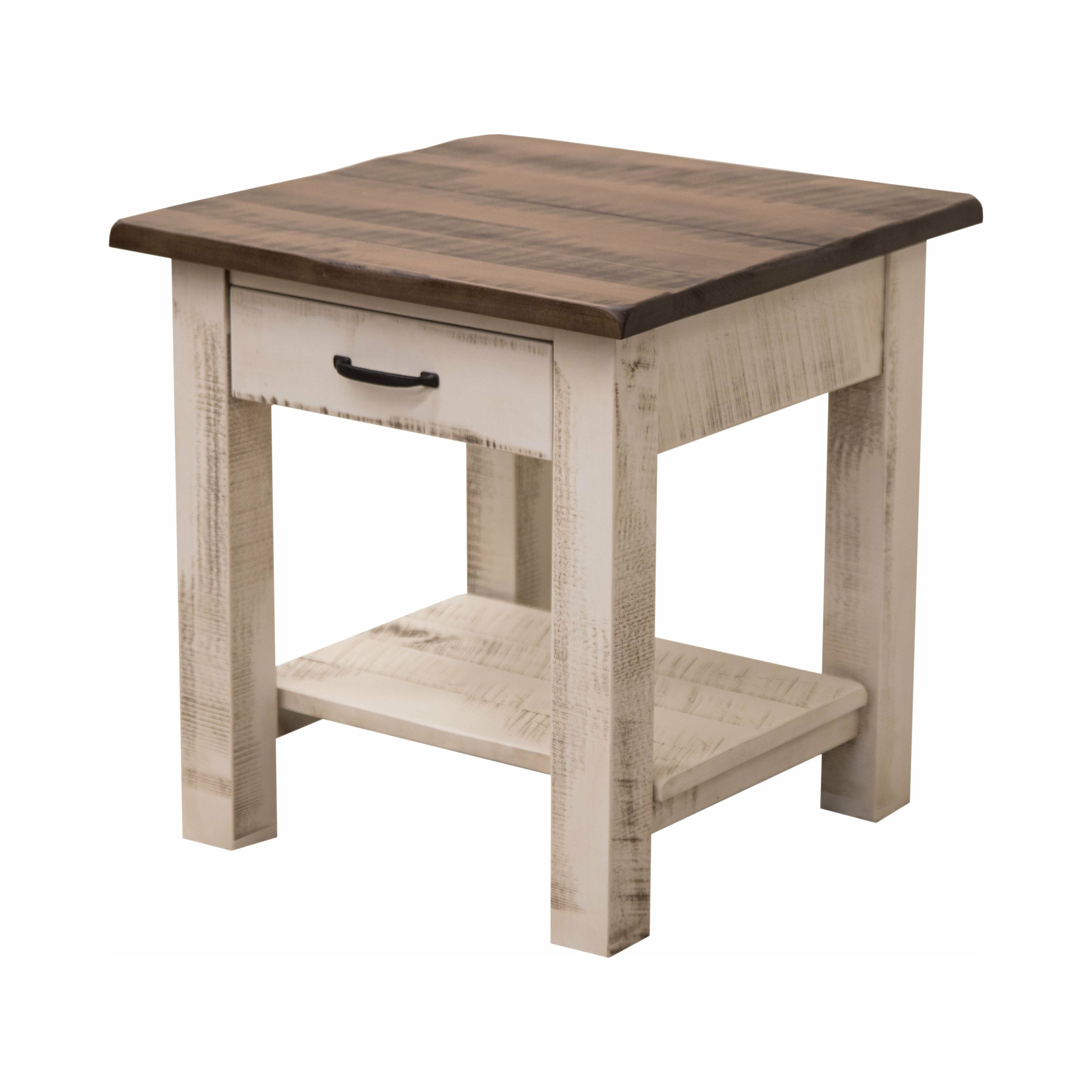 Milltown Large Square Open End Table