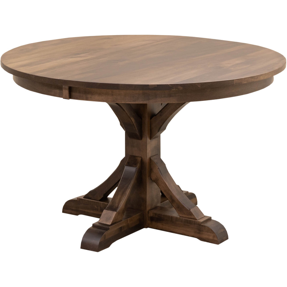 48" Round Dining Table | 48 Inch Round Hardwood Dining Table