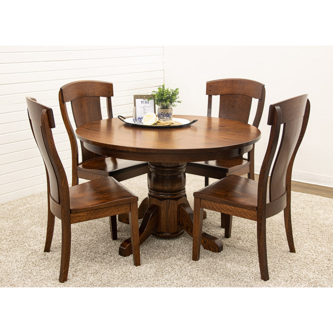 Traditional Round Dining Table