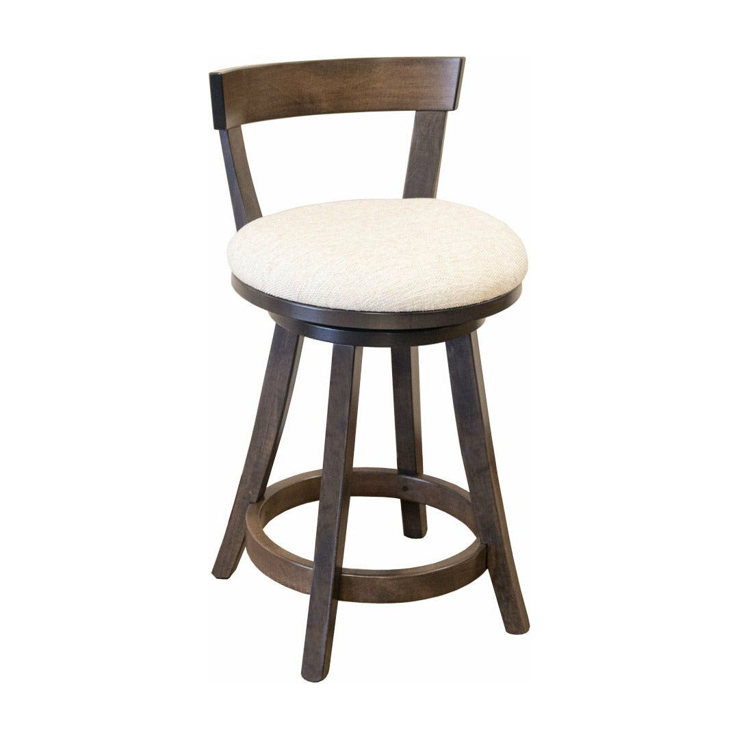 24" Turnstone Swivel Bar Chair with Fabric Seat