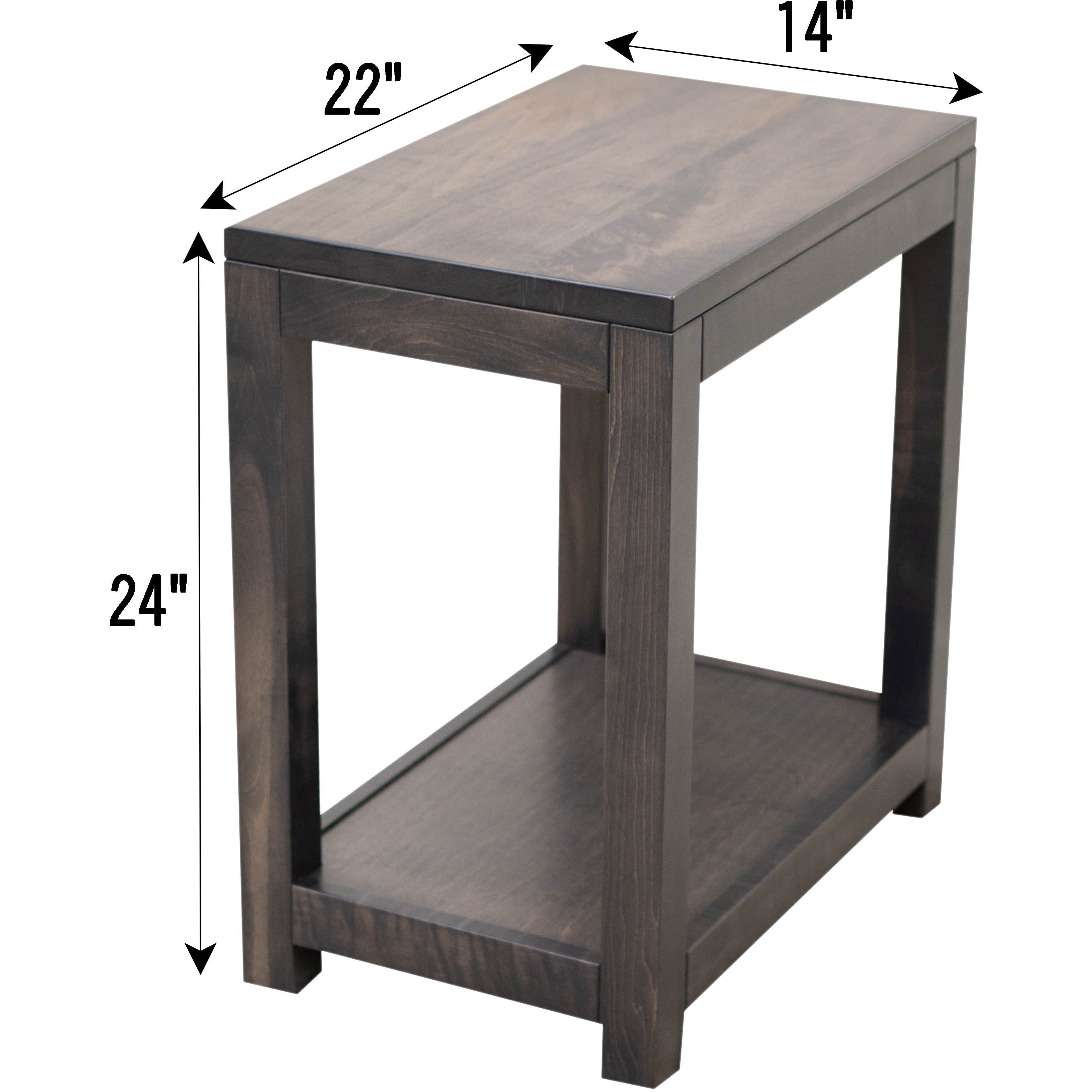 Westbrook Small Rectangle Open End Table