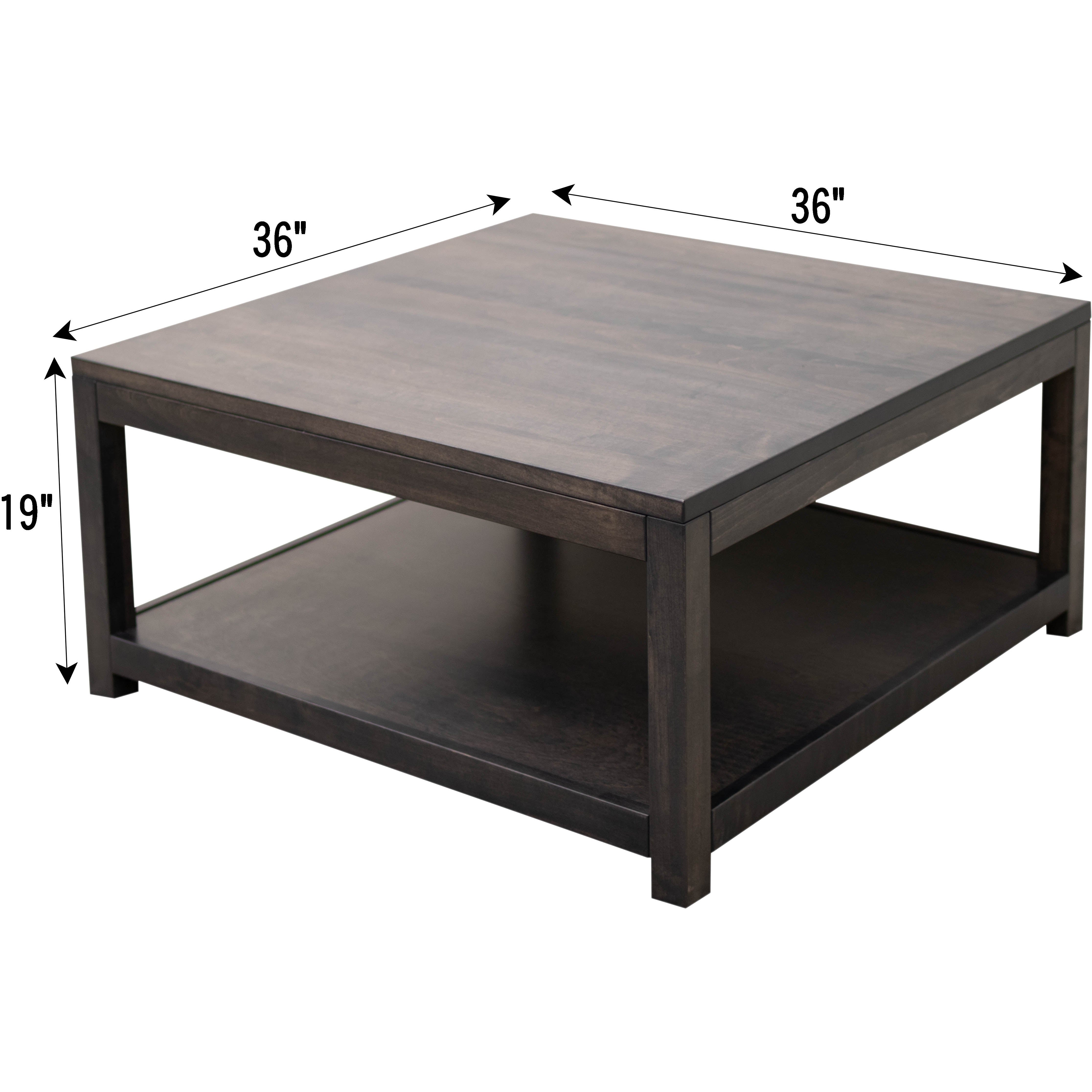 Westbrook Square Open Coffee Table
